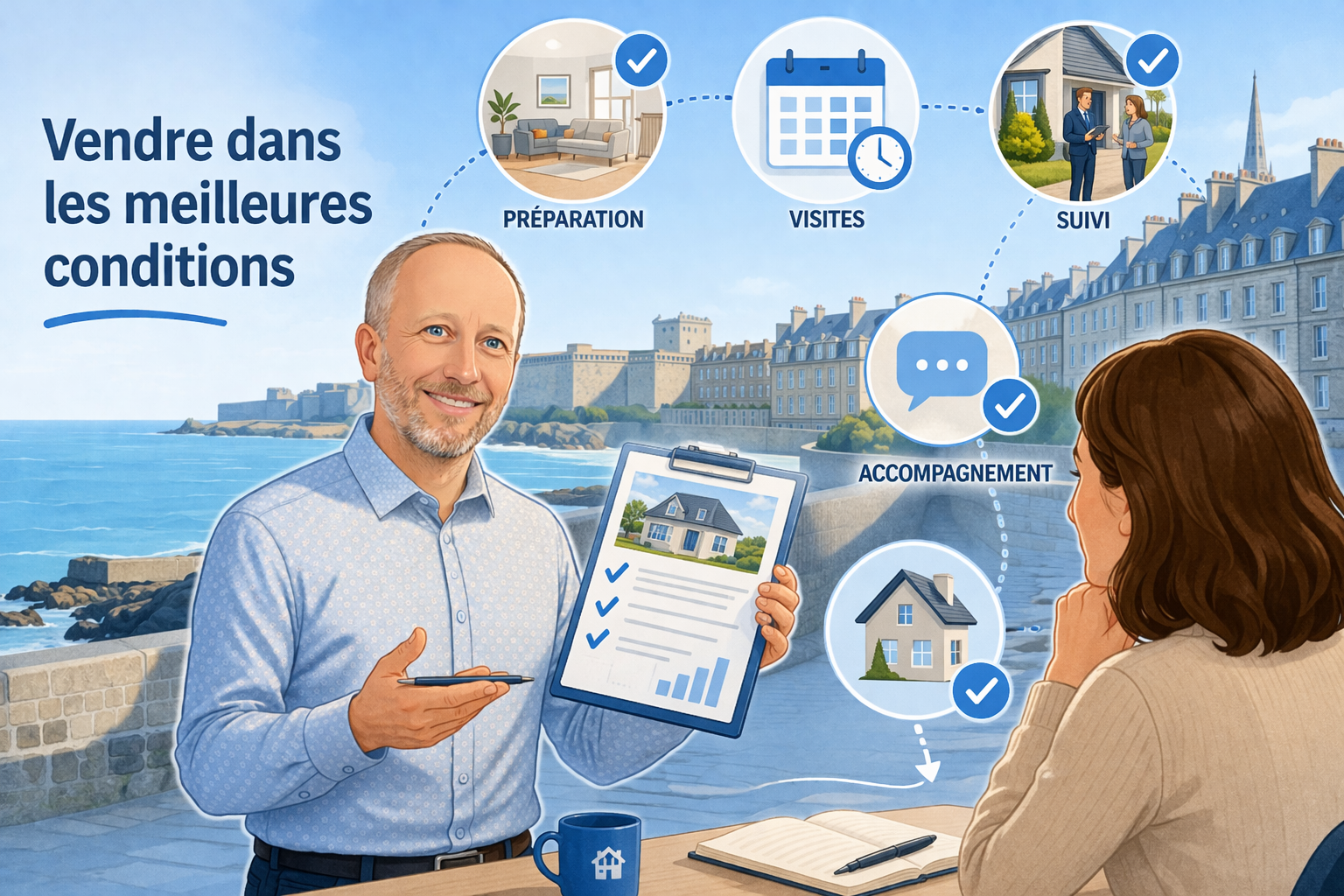 Maximiser vos chances de vendre dans les meilleures conditions à Saint-Malo