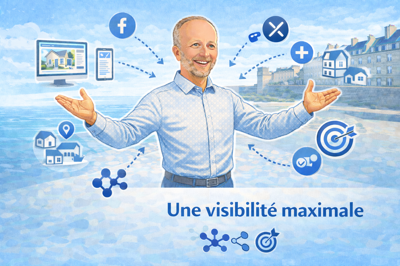 Une diffusion large pour maximiser la visibilité de votre bien